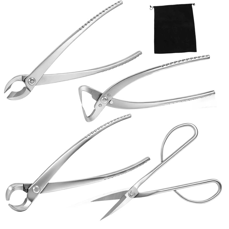 A25F-4 Pcs Heavy Duty Bonsai T - Concave Branch Cutter 评论和价格