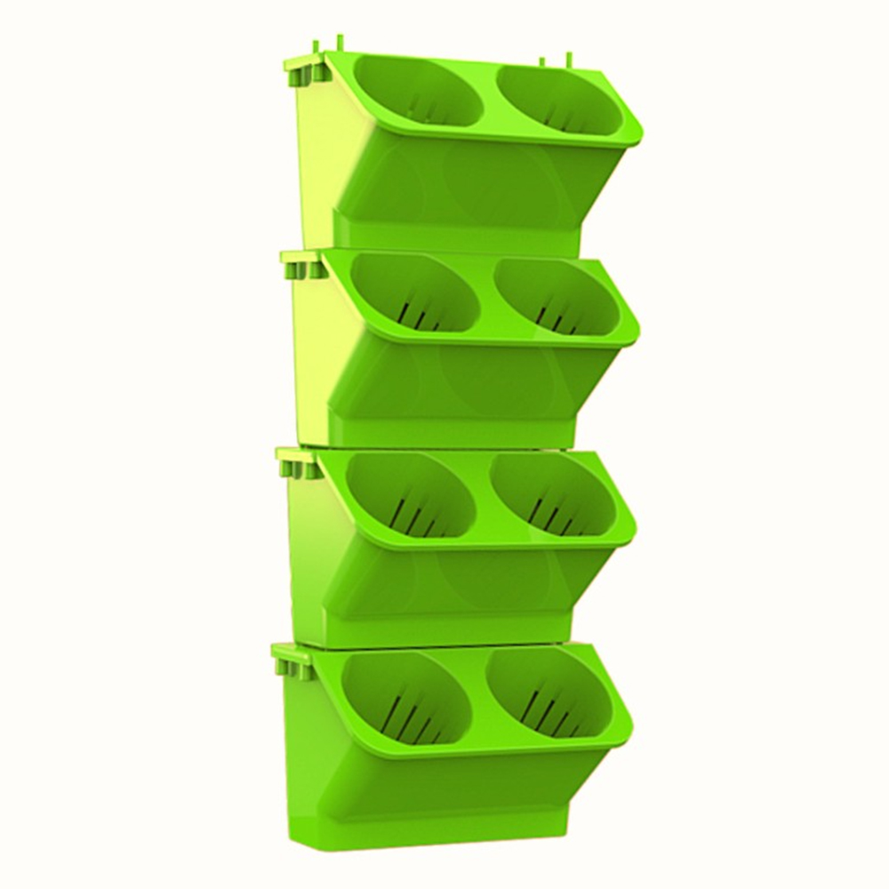 4 pcs Self Watering Flower Pot - Bonsai Vertical Garden 评论和价格