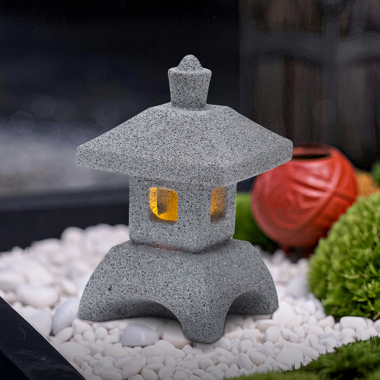 Japanese Lantern Pagoda Statue - Japan Bonsai Garden 评论和价格