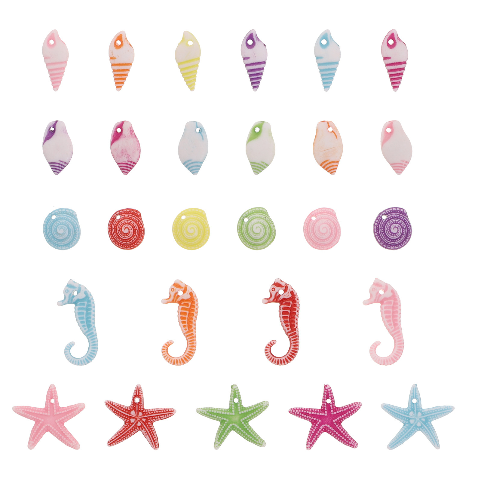 100Pcs Marine Animals Ornament - Bonsai Garden Layout 评论和价格