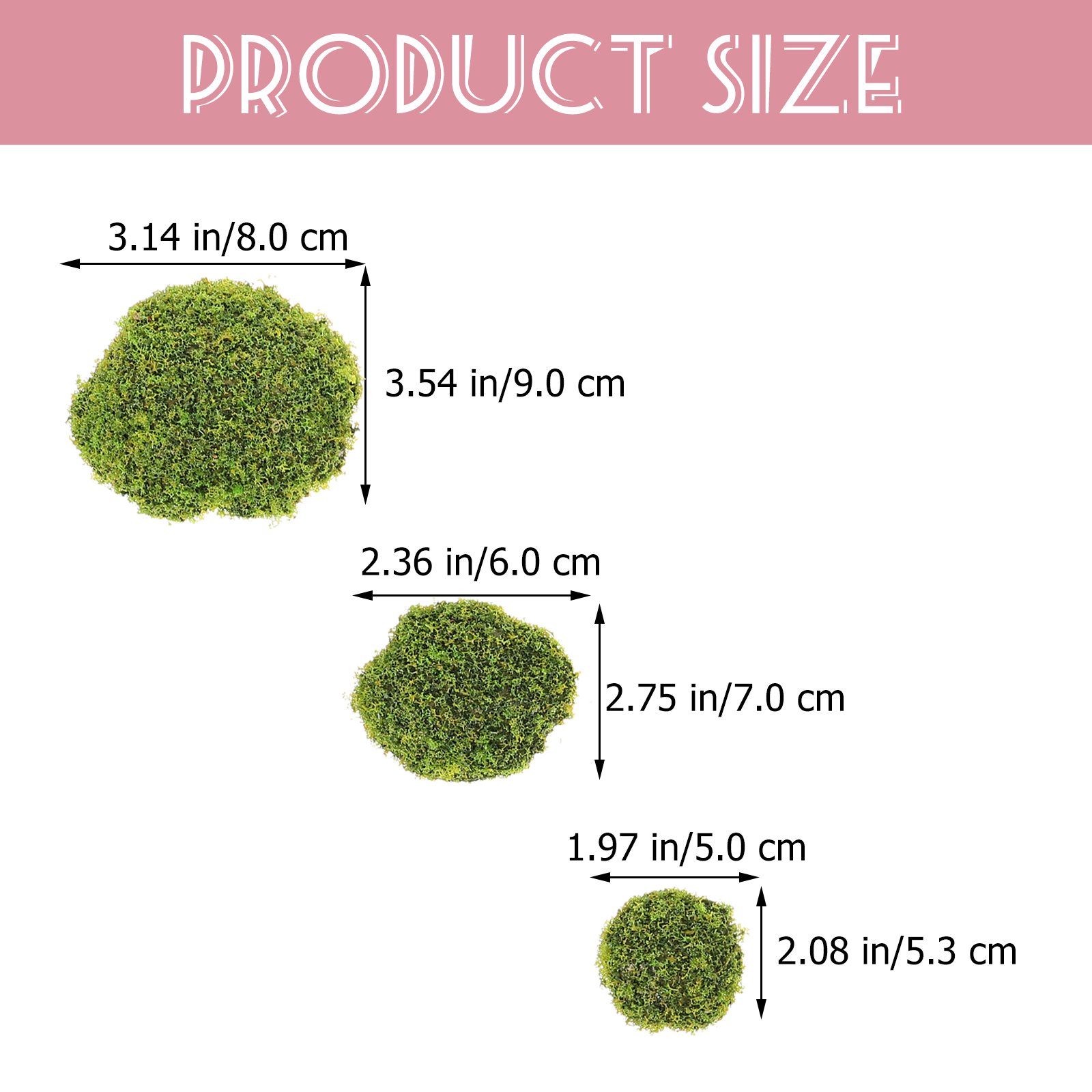 12 Pcs Artificial Moss Stone M - Bonsai Garden Layout 评论和价格