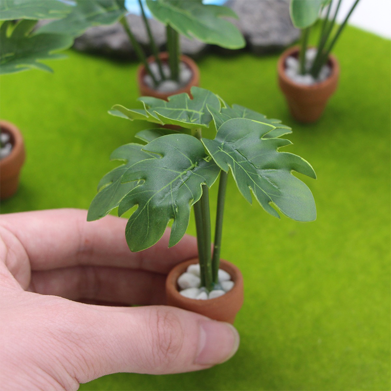 Dollhouse Micro Landscape Orna - Bonsai Garden Layout 评论和价格