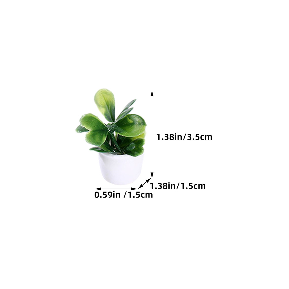 8Pcs Mini Plant Bonsai Simulat - Bonsai Garden Layout 评论和价格