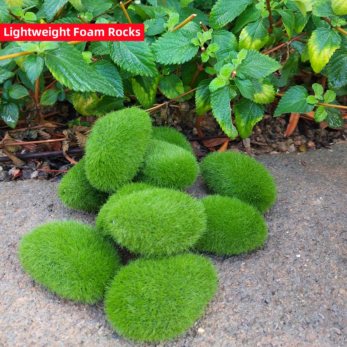 Simulation Moss Hair Stone Flo - Bonsai Garden Layout 评论和价格