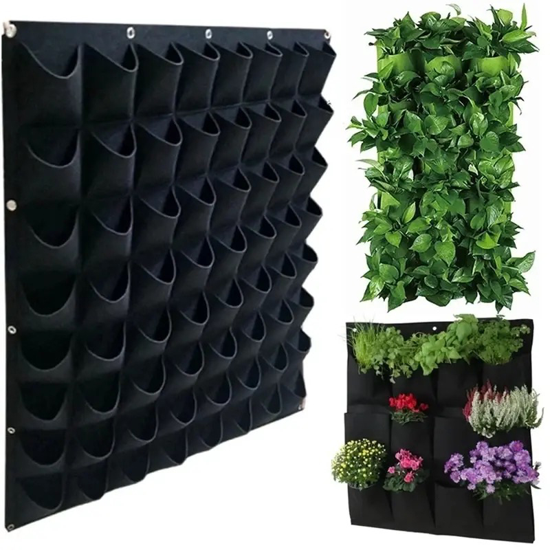 Wall Hanging Planting Bag Mult - Bonsai Vertical Garden 评论和价格